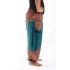 Harembroek XL Mandala turquoise
