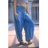 Harembroek Medium Dons blauw