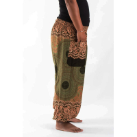 Harembroek XL Mandala groen