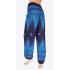 Harembroek -  Medium - Sunset Mono - blauw